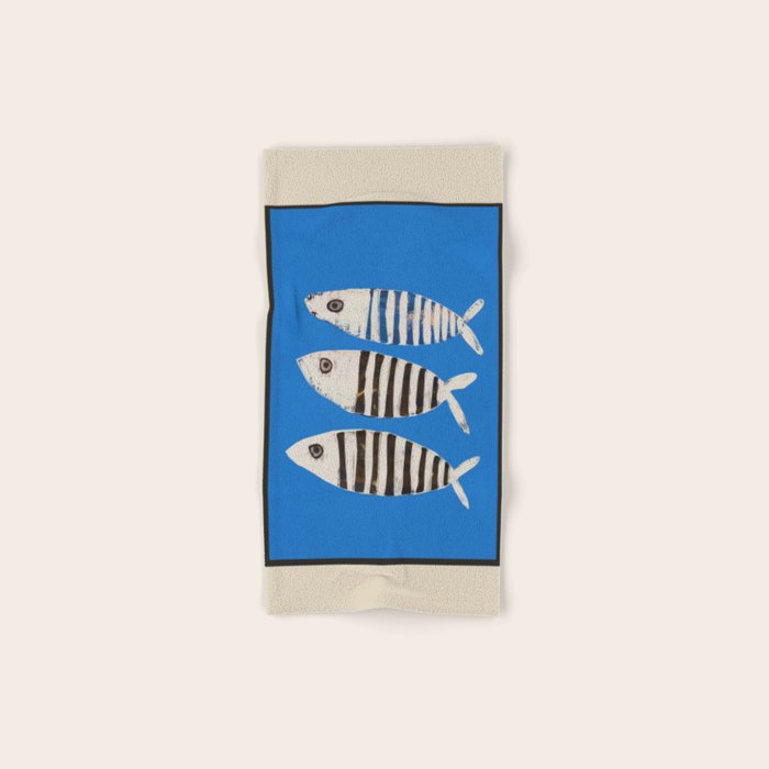 Bold Stripes Beneath the Surface Bath Towel Gallery Image 1