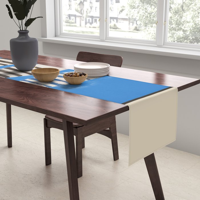Bold Stripes Beneath the Surface Table Runner Gallery Image 2