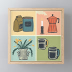 Coffee Essentials Still Life Mini Art Print Gallery Image 1
