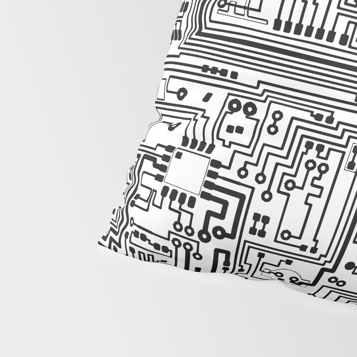 Circuit Board Pillow Sham Gallery Image 4