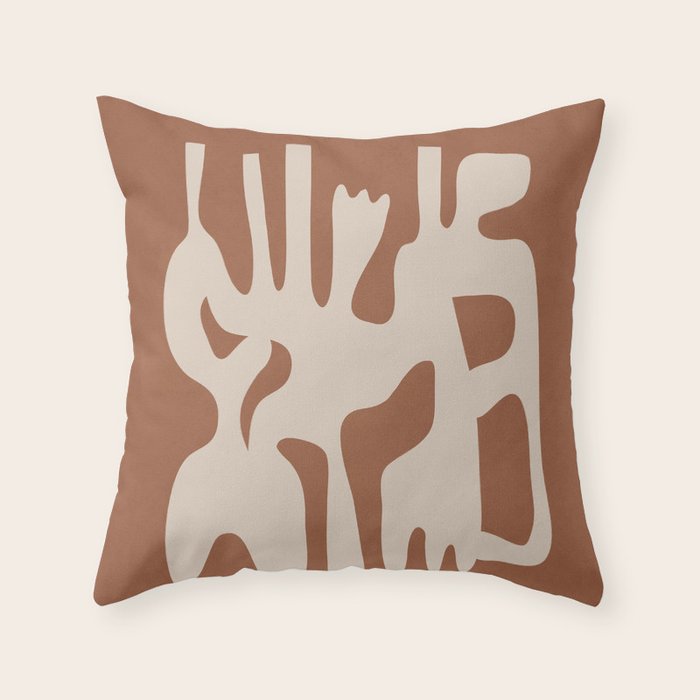 Liquid Harmony 3 Throw Pillow Gallery Image 1