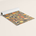 Christmas Vintage Ornaments Yoga Mat Gallery Image 2