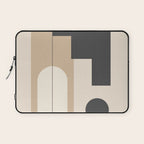 Minimal Geometric Shapes 76 Laptop Sleeve Gallery Image 1