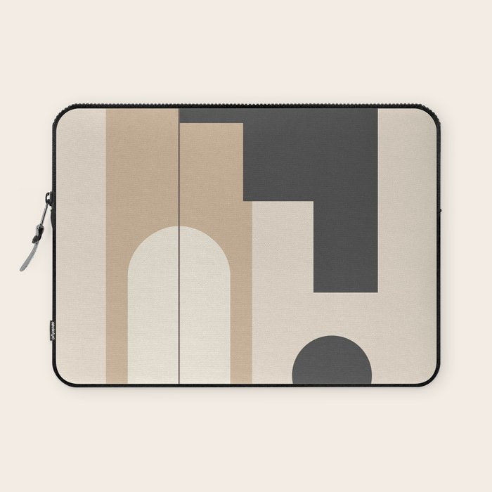 Minimal Geometric Shapes 76 Laptop Sleeve Gallery Image 1