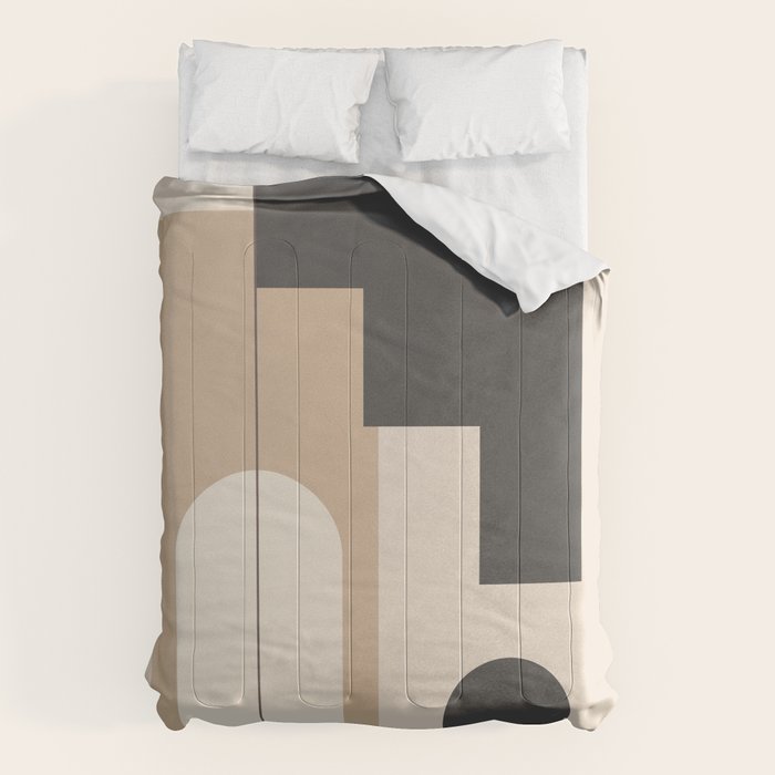 Minimal Geometric Shapes 76 Comforter Gallery Image 6