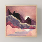 Blush Vista Mini Art Print Gallery Image 1