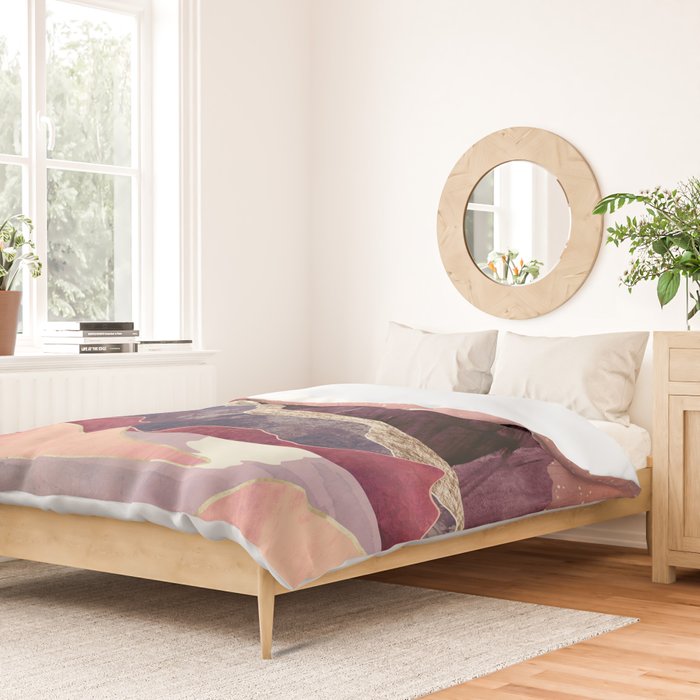 Blush Vista Duvet Cover Gallery Image 2