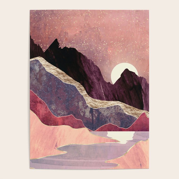 Blush Vista Poster Gallery Image 1