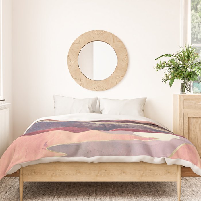 Blush Vista Duvet Cover Gallery Image 3