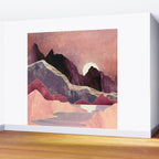 Blush Vista Wall Mural Gallery Image 2