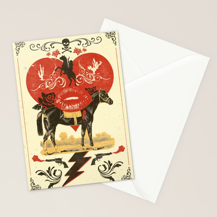 GOTHIC COWBOY Stationery Card Gallery Image 2