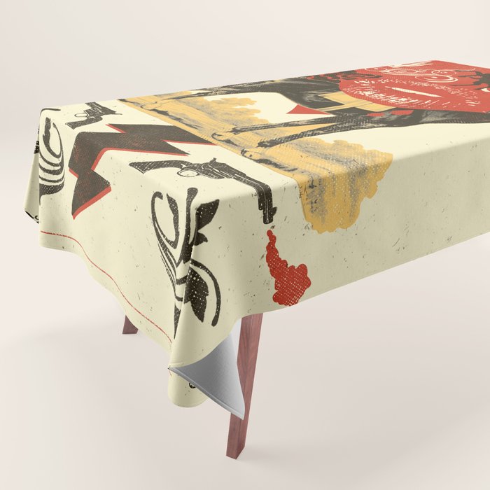 Gothic Cowboy Tablecloth