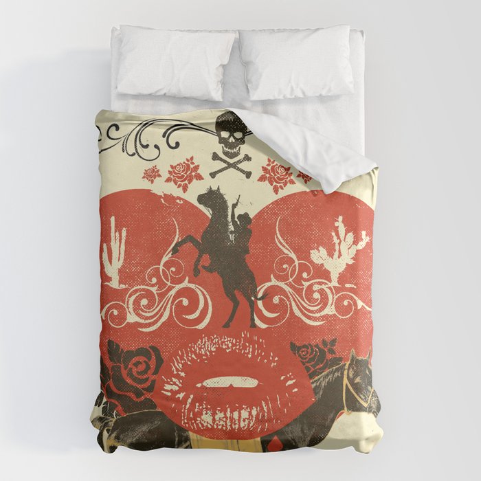 GOTHIC COWBOY Duvet Cover Gallery Image 6