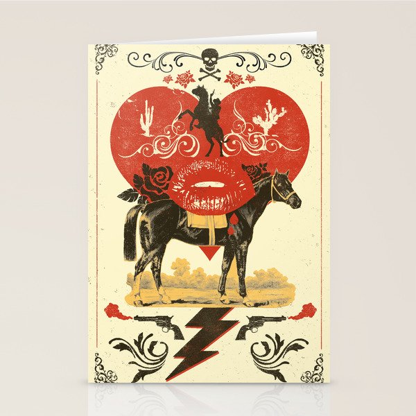 GOTHIC COWBOY Stationery Card Gallery Image 2