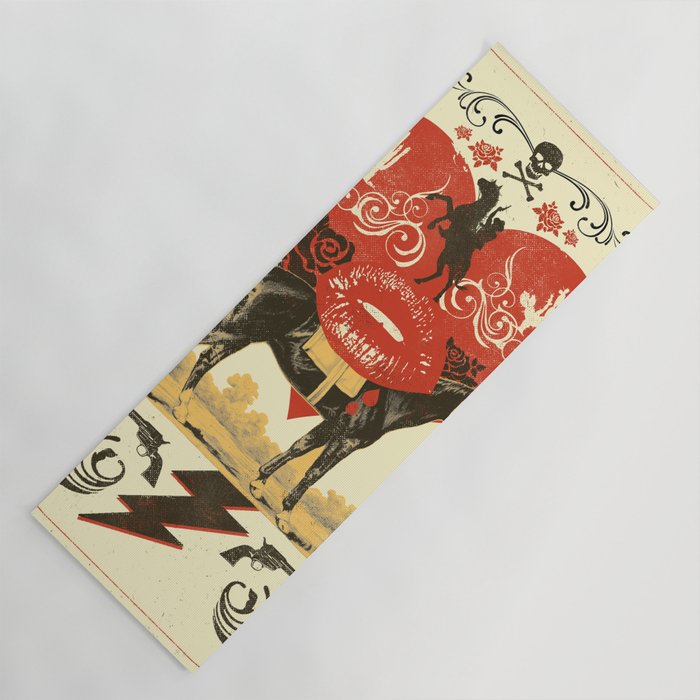 GOTHIC COWBOY Yoga Mat Gallery Image 1