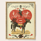 GOTHIC COWBOY Serving Tray Gallery Image 1