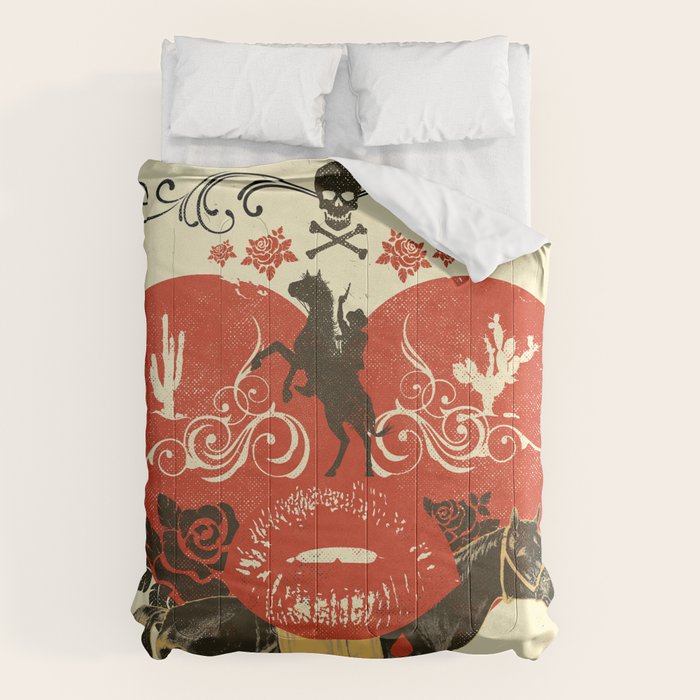 GOTHIC COWBOY Comforter Gallery Image 6