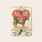 GOTHIC COWBOY Bath Mat Gallery Image 1