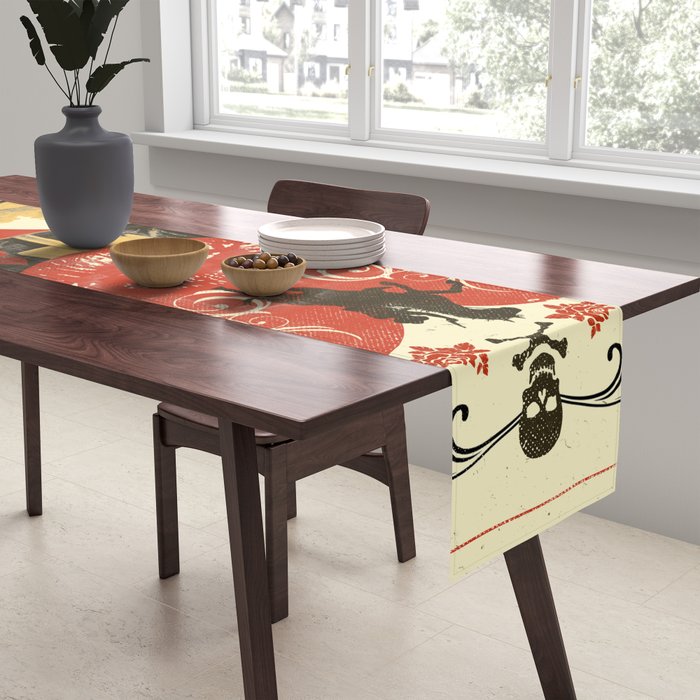 GOTHIC COWBOY Table Runner Gallery Image 2