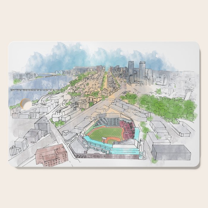 Fenway Park Cutting Board Gallery Image 1