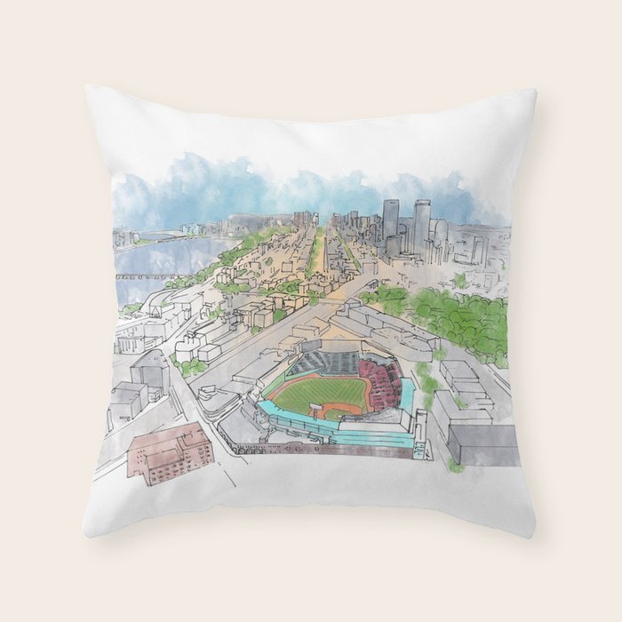 Fenway Park Throw Pillow Gallery Image 6