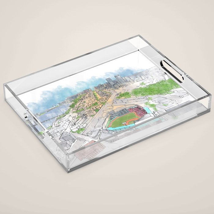 Fenway Park Acrylic Tray Gallery Image 1