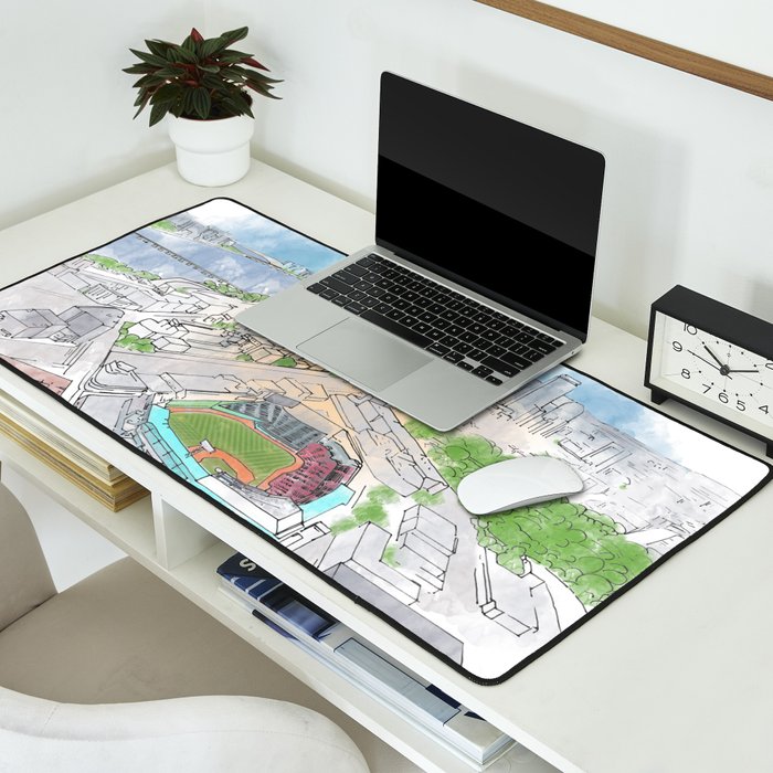 Fenway Park Desk Mat Gallery Image 2
