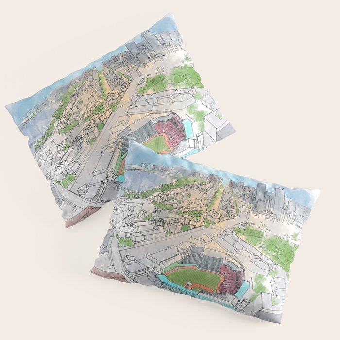 Fenway Park Pillow Sham Gallery Image 3