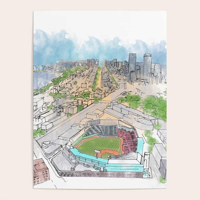 Fenway Park Poster