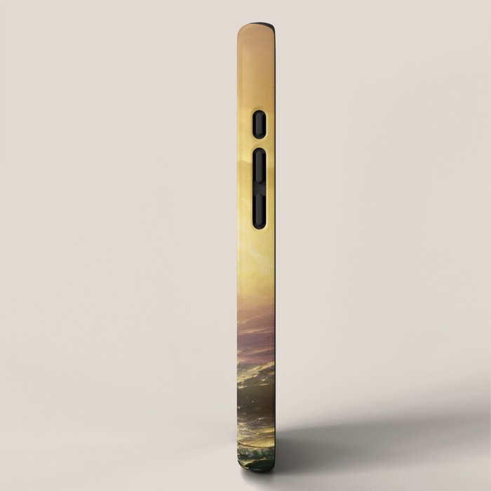 The Ninth Wave nautical sunset ocean storm landscape masterpiece by Ivan Aivazovsky iPhone Case Gallery Image 2