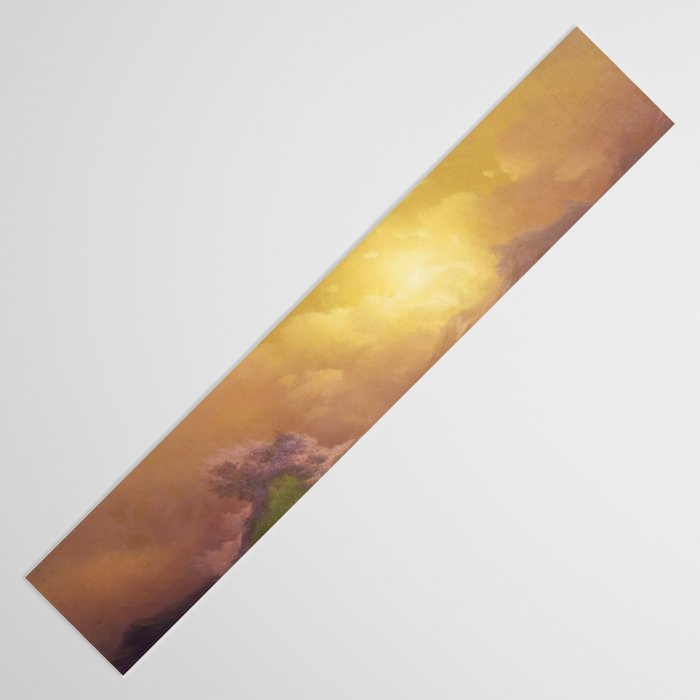 The Ninth Wave nautical sunset ocean storm landscape masterpiece by Ivan Aivazovsky Table Runner Gallery Image 3