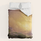 The Ninth Wave nautical sunset ocean storm landscape masterpiece by Ivan Aivazovsky Comforter Gallery Image 6