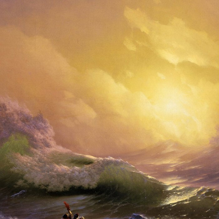 The Ninth Wave nautical sunset ocean storm landscape masterpiece by Ivan Aivazovsky Coffee Mug Gallery Image 2