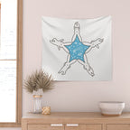 Rabbit Star Wall Tapestry Gallery Image 2
