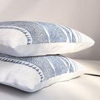 FRENCH LINEN CHAMBRAY TASSEL Pillow Sham Gallery Image 3