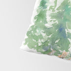 Pine Trees and Woodland Animals Watercolor Pillow Sham Gallery Image 4