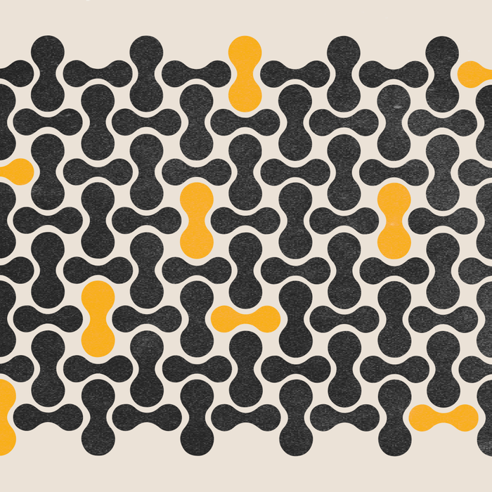 Abstract Mid-Century Pattern Coffee Mug Gallery Image 2