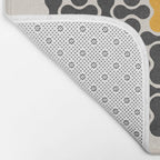 Abstract Mid-Century Pattern Bath Mat Gallery Image 2