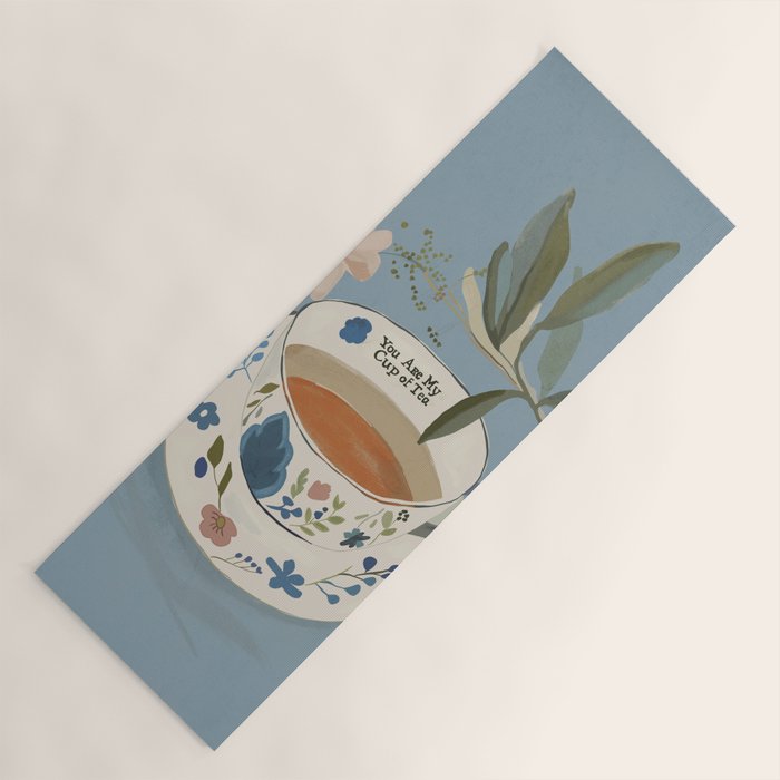 You are My Cup of Tea 3 Yoga Mat Gallery Image 1