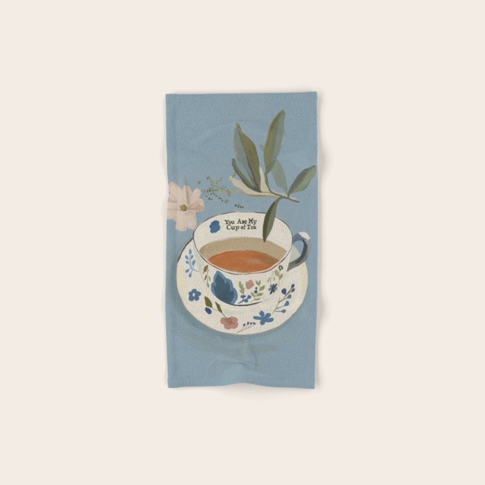 You are My Cup of Tea 3 Bath Towel Gallery Image 1