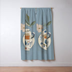 You are My Cup of Tea 3 Window Curtain Gallery Image 3