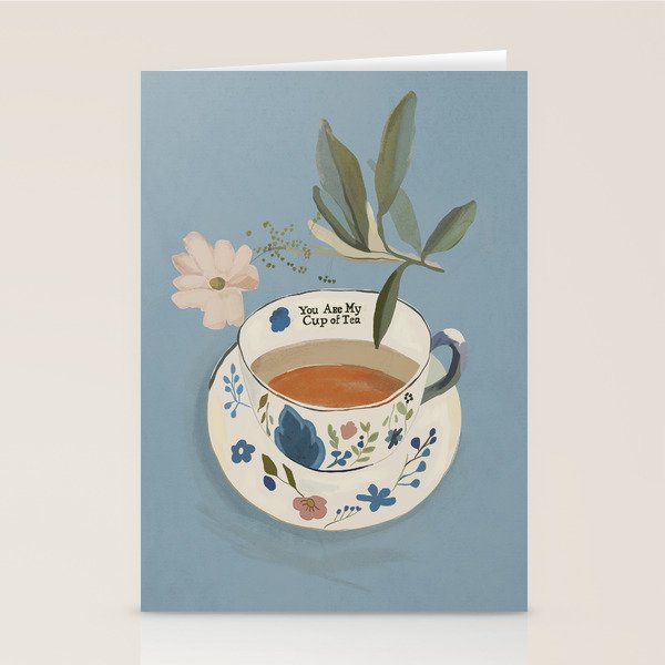 You are My Cup of Tea 3 Stationery Card Gallery Image 2