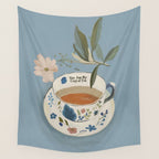You are My Cup of Tea 3 Wall Tapestry Gallery Image 4
