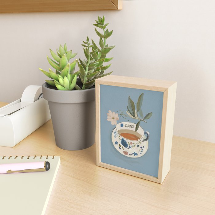 You are My Cup of Tea 3 Mini Art Print Gallery Image 2