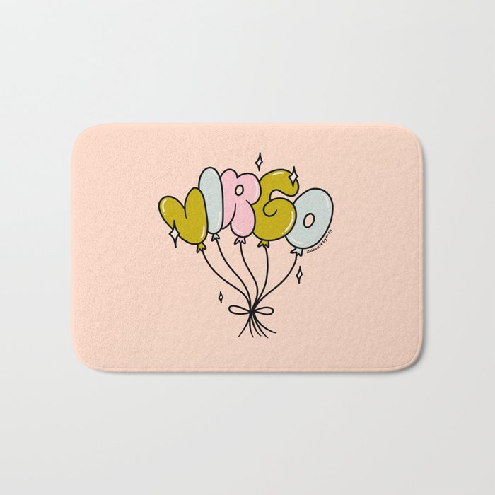 Virgo Balloons Bath Mat Gallery Image 1