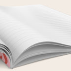 Pink and Red Organic Polka Dot  Notebook Gallery Image 2