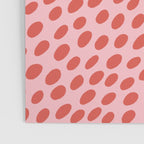 Pink and Red Organic Polka Dot  Poster Gallery Image 3