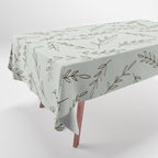 Rosemary Sketch Pattern Tablecloth Gallery Image 1