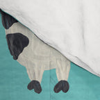 Cow Collection - Turquoise Comforter Gallery Image 4