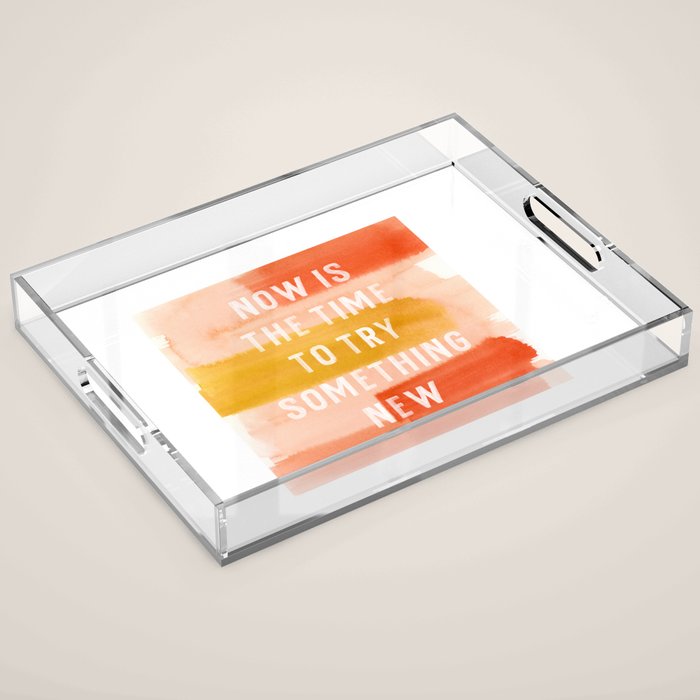 Something New Acrylic Tray Gallery Image 1